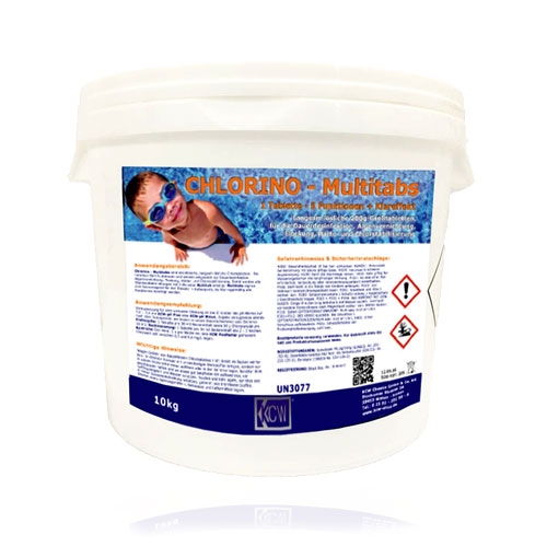 KCW® 10 kg Chlorino Multitabs 5 in 1 - 200g Tabs