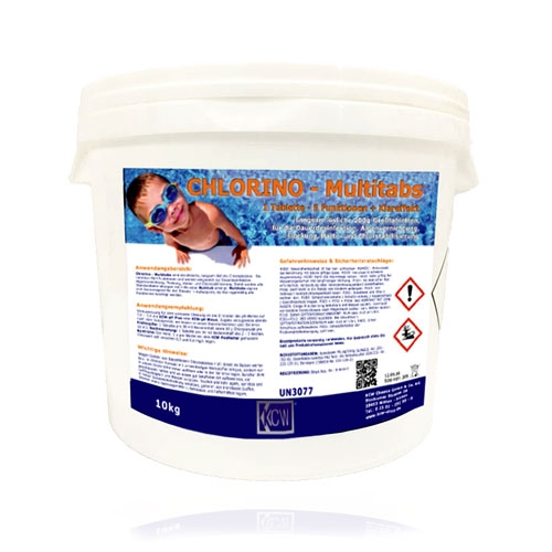 KCW 10 kg Chlorino Multitabs 5 in 1 - 200g Tabs